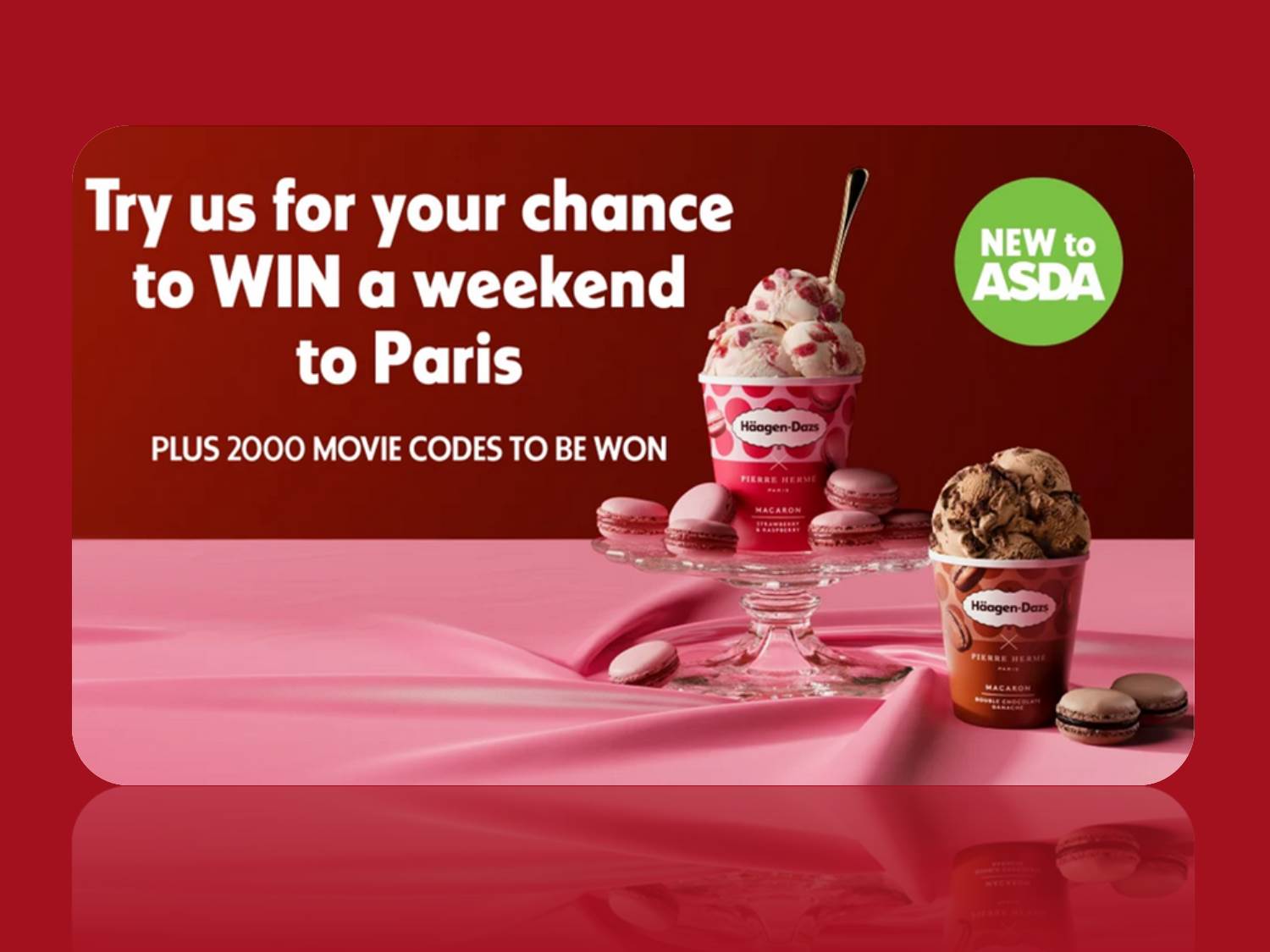 Häagen-Dazs x Pierre Hermé – Launch Promotion – Gewinnspiel Aktion 2023