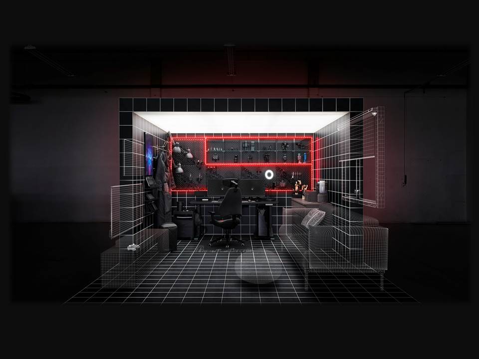 IKEA und Republic of Gamers bringen das Gaming-Erlebnis auf ein neues Level (Copyright: Inter IKEA Systems B.V. 2021)