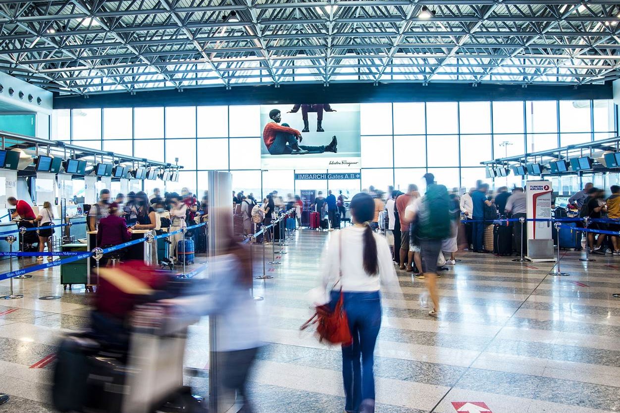ildmotiv zur Studie "First Class Advertising – The Enduring Magic of Airports" von Ipsos im Auftrag der JCDecaux SE (Foto / Copyrights: JCDecaux)