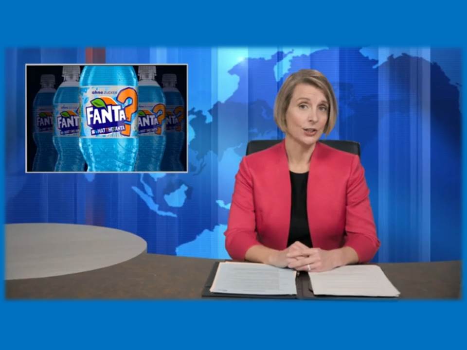 Bild / Screenshot: Kampagnen-Trailer #WhatTheFanta – Auf der Suche nach dem blauen Geheimnis (Quelle / Copyrights: The Coca-Cola Company | April 2021)