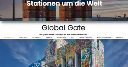 Bild (Collage): Screenshots der Global Gate Website (http://www.global-gate.com/de)