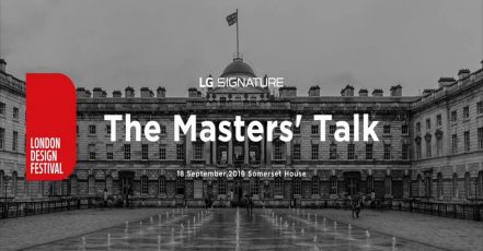 Screenshot: LG Signature Video_The Masters' Talk_London Design Festival 2019