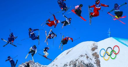 Beispielmotiv aus der Fotoinitiative Layers of the Games, Getty Images, Milano-Cortina 2026 (Credit: Hector Vivas, Getty Images)