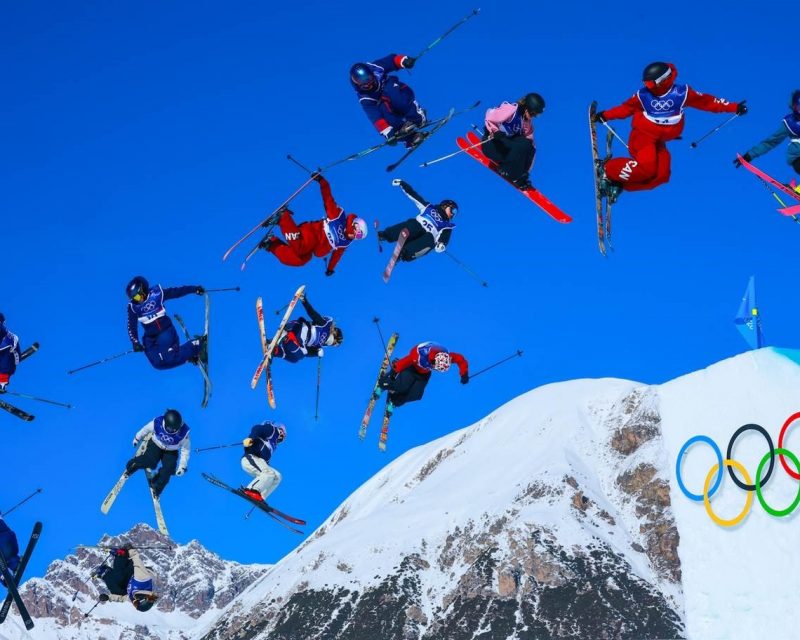 Beispielmotiv aus der Fotoinitiative Layers of the Games, Getty Images, Milano-Cortina 2026 (Credit: Hector Vivas, Getty Images)