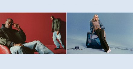 Motive der Levi's Kampagne für die Herbst/Winter 2026 Kollektion mit den Testimonials Shai Gilgeous-Alexander und ROSÉ (Bildquelle: Levi's, Levi Strauss & Co.)