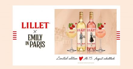Lillet x Emily in Paris, Kampagnen Visual (Bildquelle / Copyrights: Pernod Ricard Deutschland)