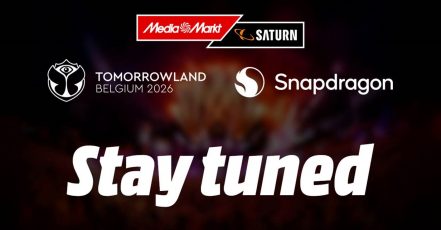 MediaMarktSaturn x Snapdragon x Tomorrowland Festival, Visual zur Kooperation 2026 (Bildquelle: MediaMarktSaturn Retail Group)