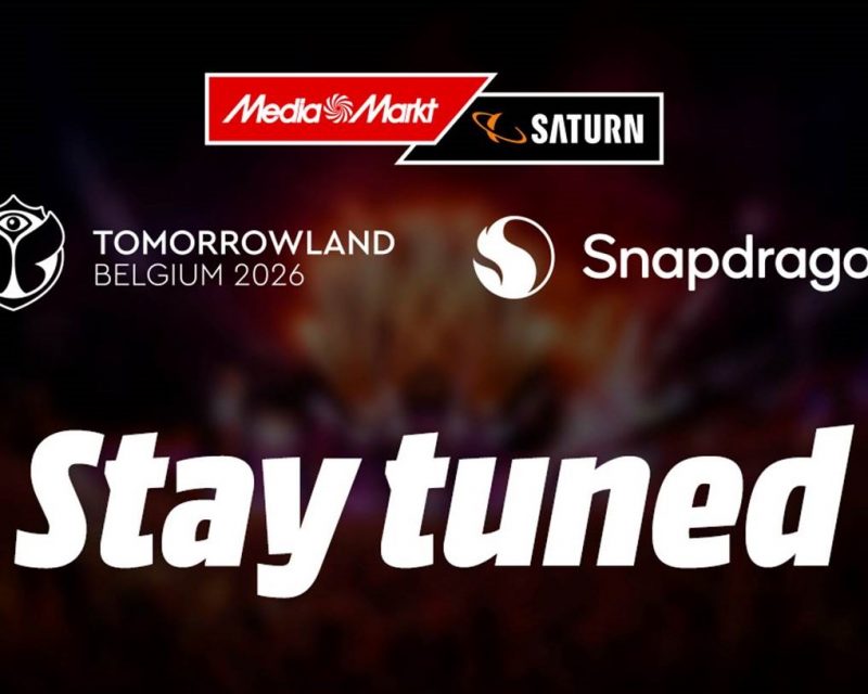 MediaMarktSaturn x Snapdragon x Tomorrowland Festival, Visual zur Kooperation 2026 (Bildquelle: MediaMarktSaturn Retail Group)