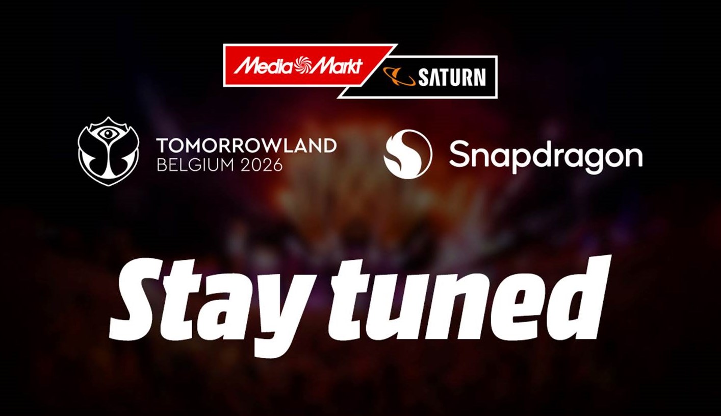 MediaMarktSaturn x Snapdragon x Tomorrowland Festival, Visual zur Kooperation 2026 (Bildquelle: MediaMarktSaturn Retail Group)