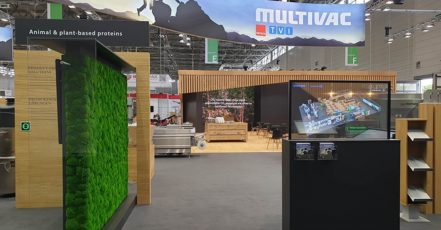 Neues Messestand Konzept von MULTIVAC auf der Anuga FoodTec 2022