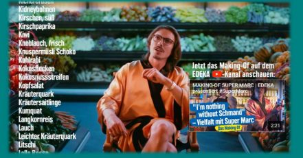 Musiker Marc Rebillet is "looking for the Schmand" in einem neuen Video von EDEKA. Das Video geht gerade viral – es ist wirklich sehenswert und bestätigt JvM einmal mehr als Top-Kreativ-Agentur. https://www.youtube.com/watch?v=vhn02_mB_lU