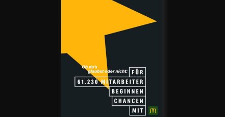 Bild: McDonald's Anzeigenmotiv 1- Globale People Kampagne (Quelle. obs/McDonald's Deutschland)