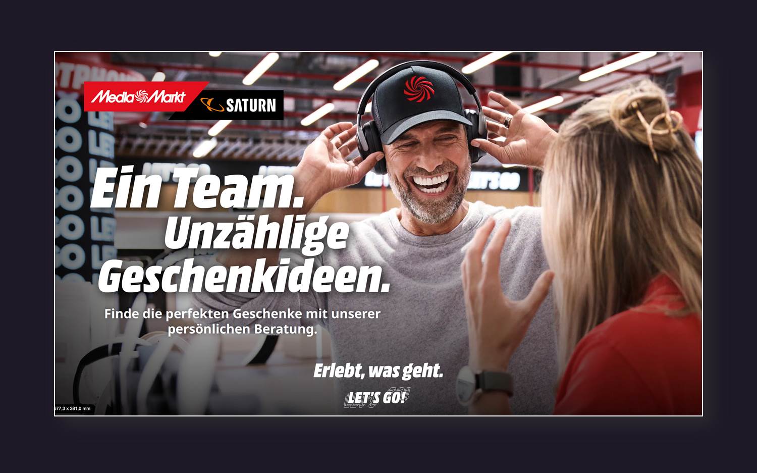 MediaMarktSaturn Weihnachtskampagne 2024 mit Jürgen Klopp (Bildquelle: MediaMarktSaturn)