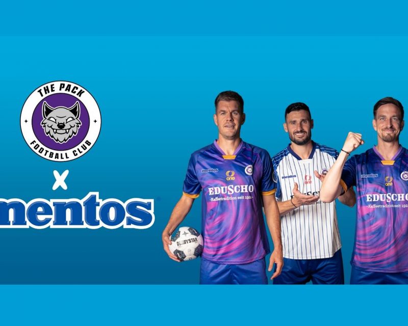 Mentos sorgt in der dritten Saison der Icon League als offizieller Partner des The Pack FC für spannende Fan-Momente (Bildquelle: Mentos / CFP Brands)