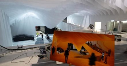 Mercedes-Benz Cars & Vans – Das neue Standkonzept zur IAA 2019. Bei der Internationalen Automobil-Ausstellung (IAA) vom 10. bis 22. September 2019 in Frankfurt am Main präsentiert sich Mercedes-Benz Cars & Vans mit einem vollständig neu gestalteten Markenerlebnis in der Frankfurter Festhalle. (Foto: Daimler AG)