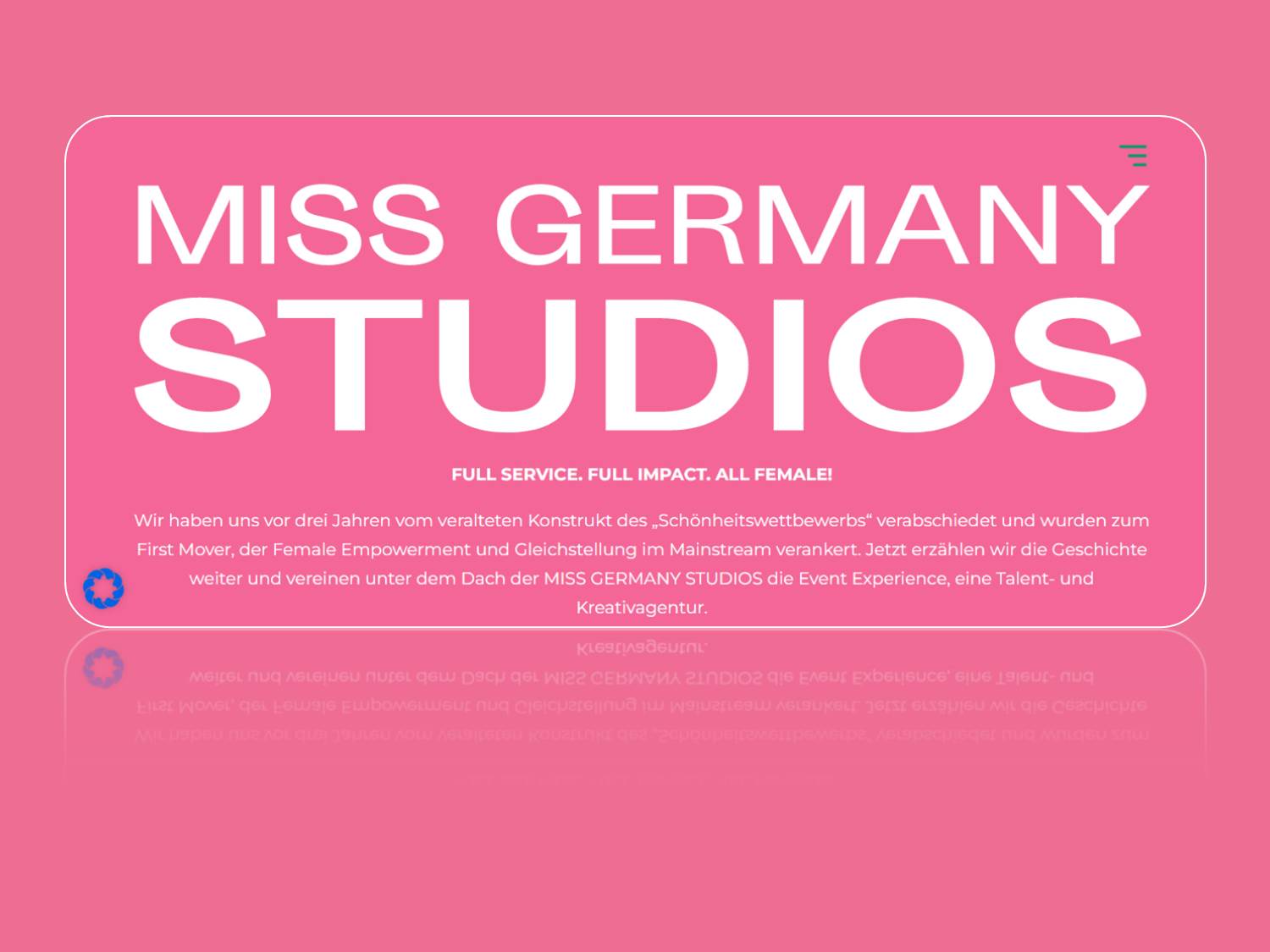 Screenshot (v. 24.08.2022) der aktuellen Miss Germany Website 2022 (https://missgermany.de/)