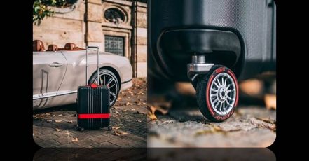 Bild: Markenkooperation: Montblanc-Trolley mit Pirelli Rädern (Fotos / Copyrights: PIRELLI DEUTSCHLAND GmbH)