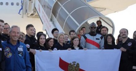 Bild: Mumm Grand Cordon Stellar Zero-Gravity-Flug (G.H.MUMM)