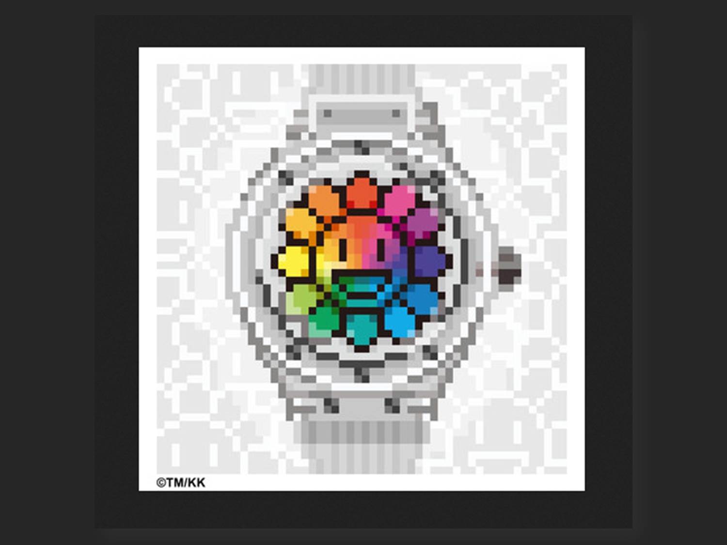 Der Sapphire Rainbow NFT von Hublot in Zusammenarbeit mit Takashi Murakami