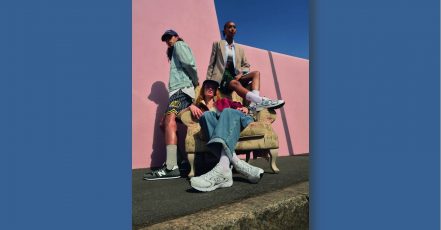 Motiv aus der DEICHMANN New Balance Kampagne 2026 (Foto: DEICHMANN/Lukas Korschan)