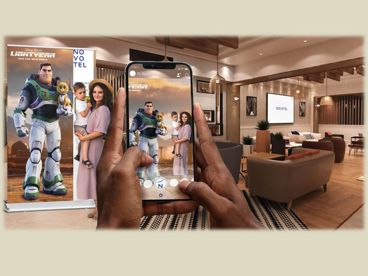 Novotel feiert gemeinsam mit Disney und Pixar den Start des neuen Animationsfilms LIGHTYEAR