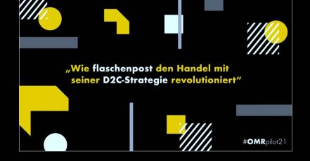 Screenshot aus dem Video zum OMR@pilot21 D2C-Marketing Event