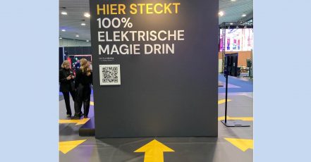 Der geheimnisvolle Messestand des Eventschiffs OCEANDIVA auf der BOE International 2026 in Dortmund (Bildrechte / Fotograf: marketingScout.com Redaktion)