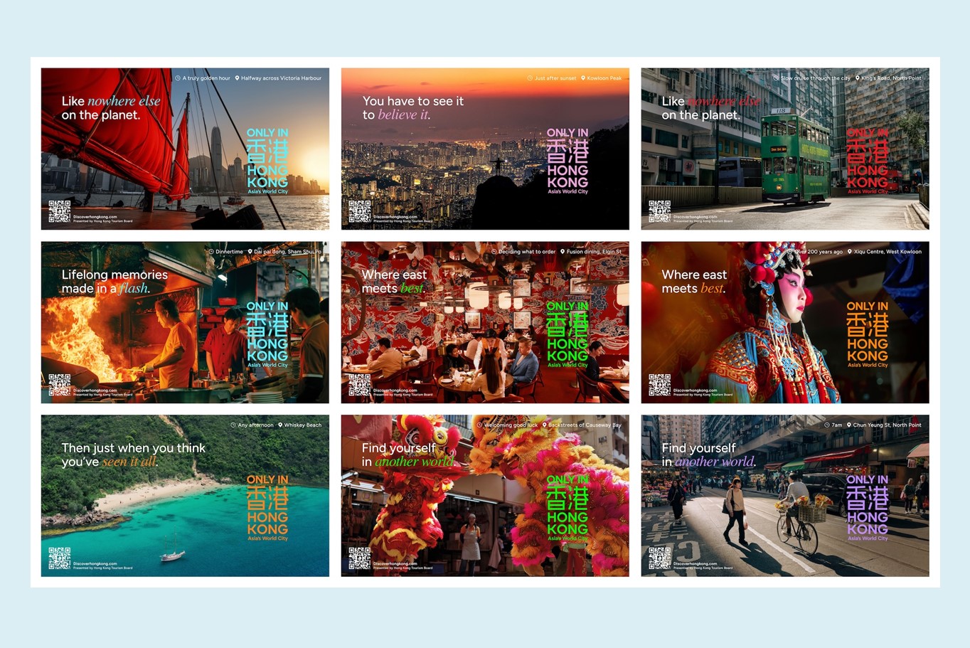 Only in Hong Kong – Die neue Kampagne des Hong Kong Tourism Board zeigt die Vielfalt der Metropole. (Copyright: Hong Kong Tourism Board)