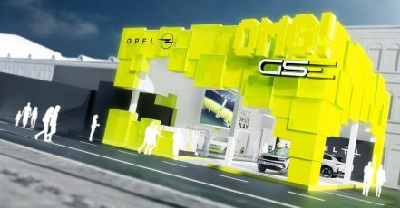 Titelbild: Opel GSE Experience Booth – IAA Mobility 2025 Open Space (Bildrechte: LIGANOVA Group / Opel)