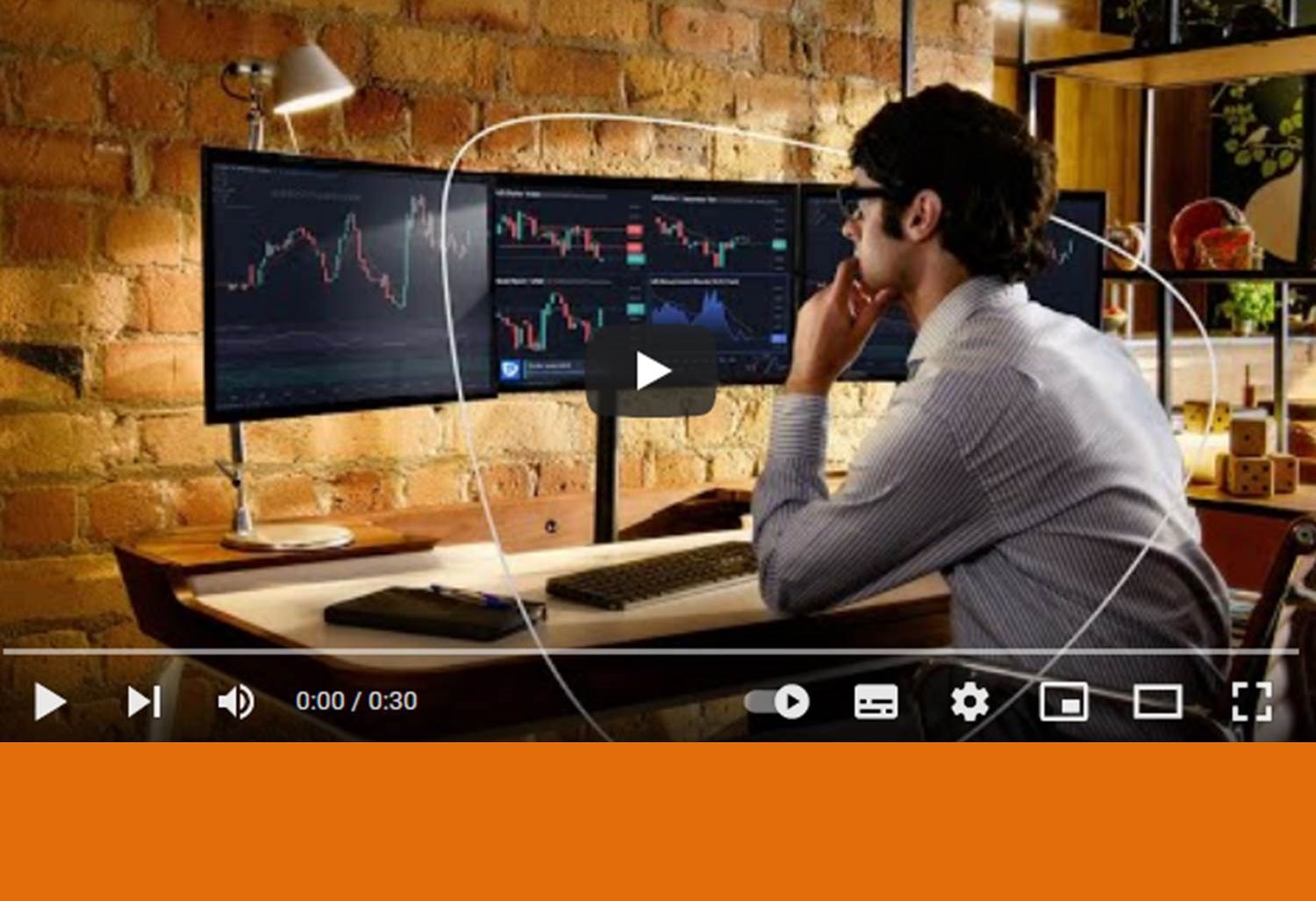 Startszene aus dem Pepperstone Headspace-Spot 30-Sekunden auf Youtube