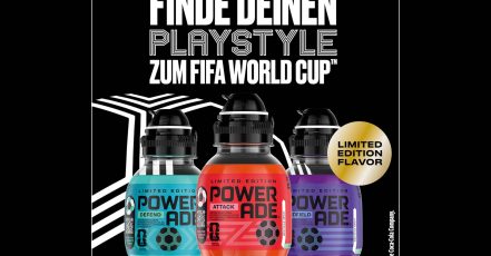 Powerade Fussball-WM 2026 Edition (Quelle / Copyright: Powerade / Coca-Cola Company)