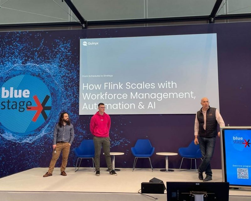 Quinyx on stage bei der EuroShop 2026 (Bildquelle: Quinyx)