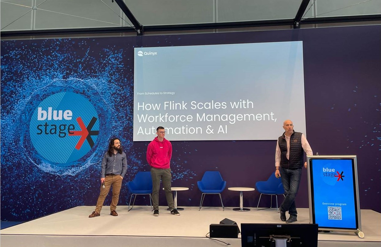 Quinyx on stage bei der EuroShop 2026 (Bildquelle: Quinyx)