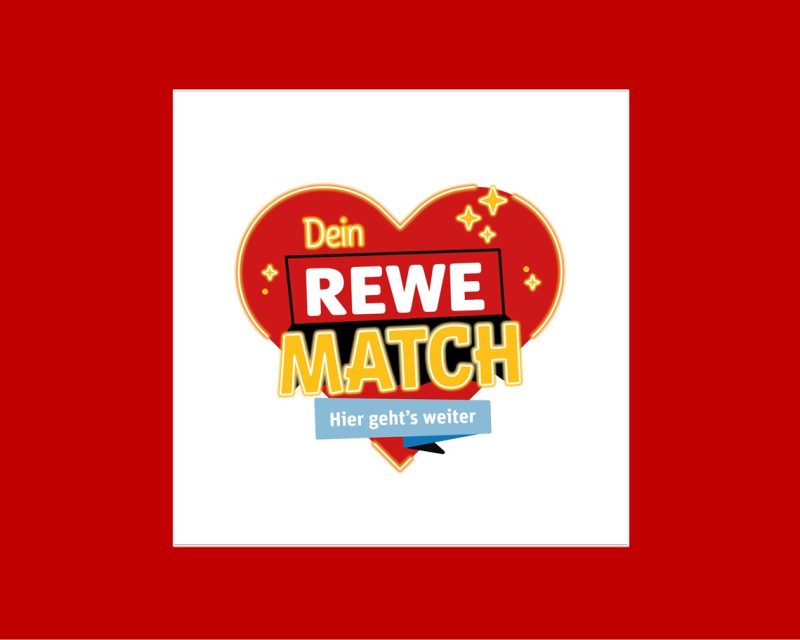 REWE Azubi-Kampagne 2026 – Dein REWE Match, Visual (Copyright/Quelle: REWE)