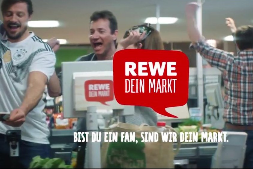 REWE WM-Spot 2018 | Screenshot: https://www.youtube.com/watch?v=krTkE2YhoJY