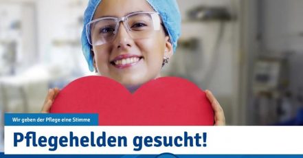 Screenshot v. 06.07.2023 Radio Regenbogen | Pflegehelden gesucht