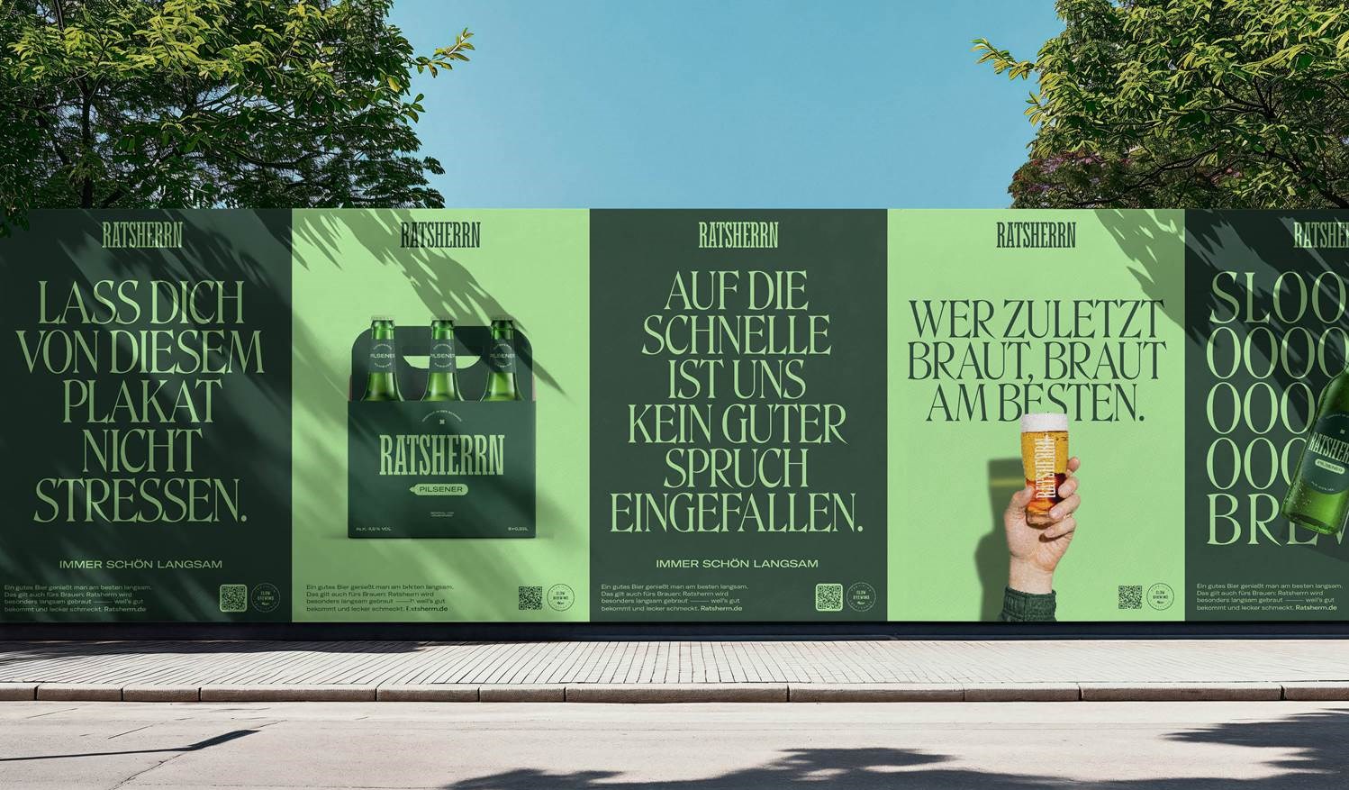Motive der neuen Plakat-Kampagne der Ratsherrn Brauerei (Bildrechte: Ratsherrn)