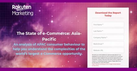 Report "The State of e-Commerce: Asia-Pacific" von Rakuten Marketing