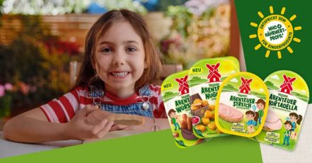 Kampagnenmotiv der Rügenwalder Mühle Veganuary Kampagne zum Jahreswechsel 2024-2025 (Copyright: Rügenwalder Mühle)