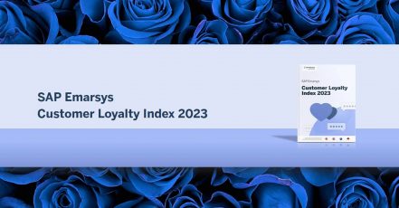 Bildmotiv Mitte: Screenshot v. 12.02.2024 / SAP Emarsys Customer Loyalty Index, Quelle: emarsys.com/de | Bild-Collage / Hintergrundmotiv: marketingScout.com Redaktion