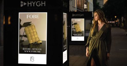 Digital Signage Platzierungen von HYGH und Samsung am Berliner Kurfürstendamm (Kudamm). Bildquelle: Samsung Deutschland