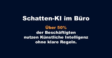 Infografik zur ESCRIBA Umfrage 2026 zur KI-Nutzung im Büro (Grafik: Redaktion marketingScout.com)