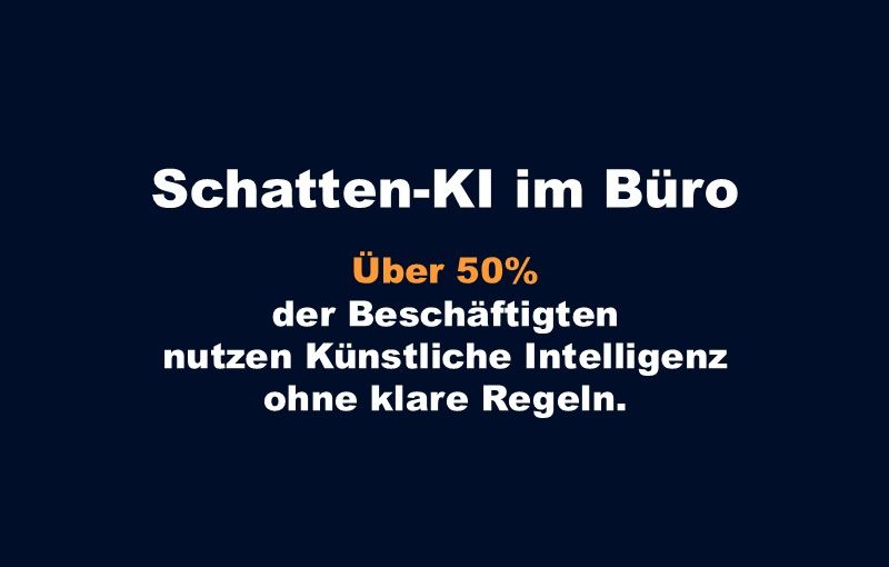 Infografik zur ESCRIBA Umfrage 2026 zur KI-Nutzung im Büro (Grafik: Redaktion marketingScout.com)