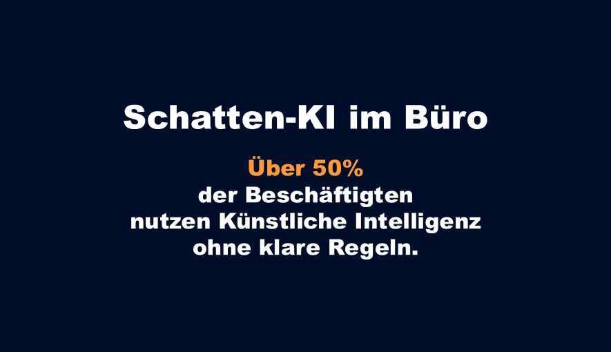 Infografik zur ESCRIBA Umfrage 2026 zur KI-Nutzung im Büro (Grafik: Redaktion marketingScout.com)