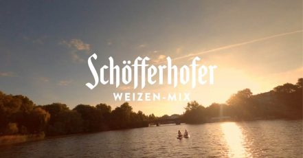 Bild: Schoefferhofer "Orange Hour" (Quelle / Copyrights: Schöfferhofer / Radeberger Gruppe KG, Ogilvy)