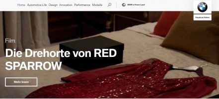 Screenshot BMW.com https://www.bmw.com/de/index.html 05.03.2018