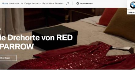 Screenshot BMW.com https://www.bmw.com/de/index.html 05.03.2018