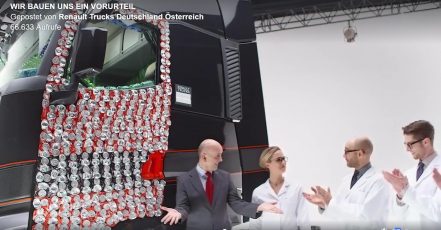 Screenshot Video_Wir bauen uns ein Vorurteil_Renault Trucks | Quelle: https://www.facebook.com/renault.trucks.deutschland