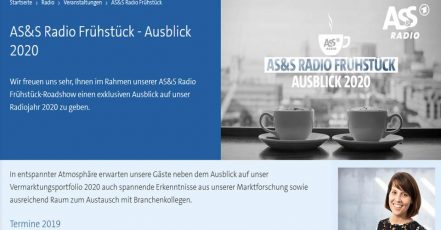 Bild: Screenshot AS&S Radio Frühstück_09.09.2019