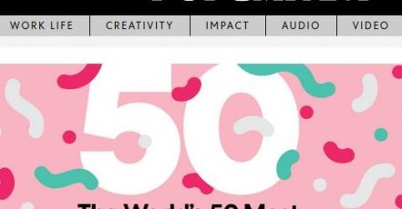 Screenshot: Fast Company MIC Ranking https://www.fastcompany.com/most-innovative-companies/2019 / 03.03.2019